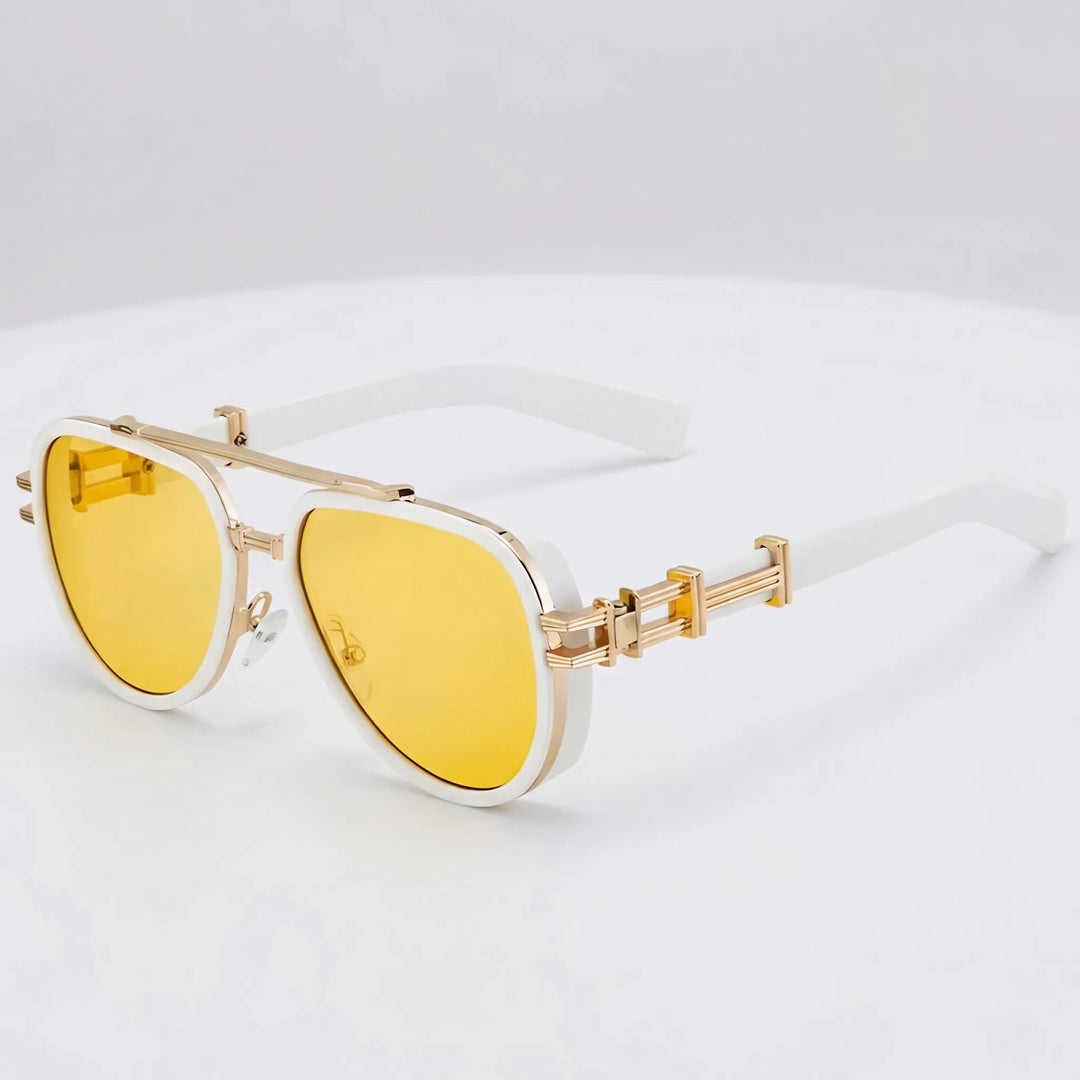 Oversized Steampunk Sunglasses - Aethra