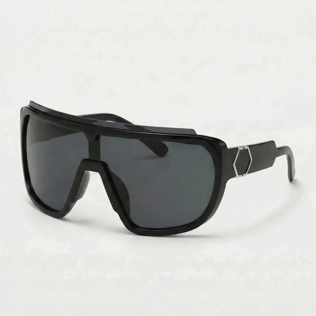 Oversized Wraparound Sunglasses - Zylara