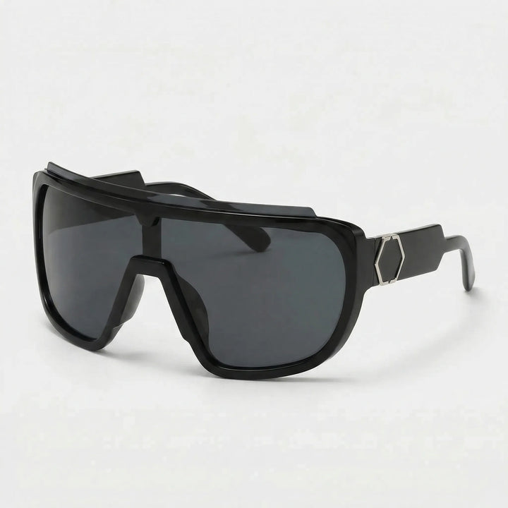 Oversized Wraparound Sunglasses - Zylara