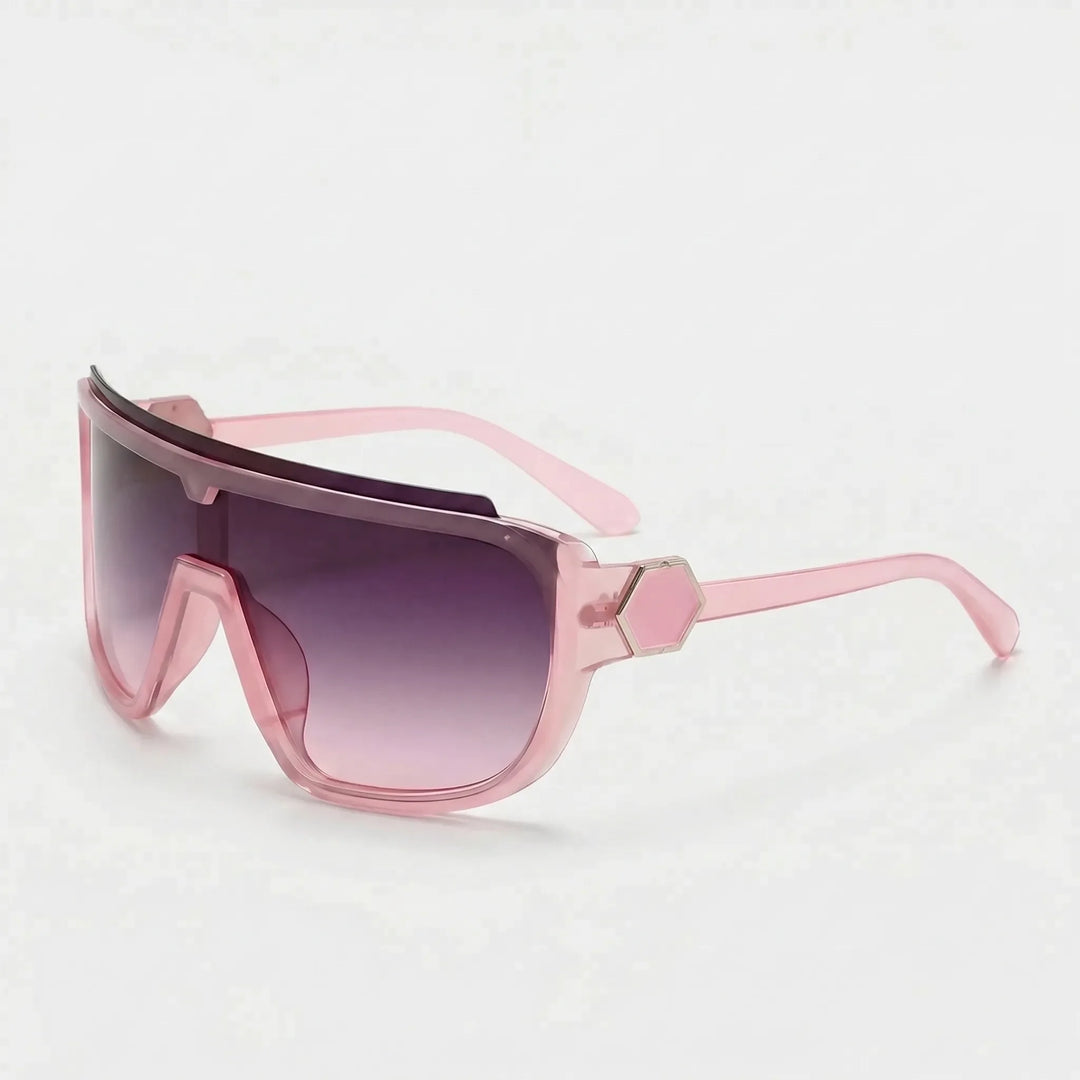 Oversized Wraparound Sunglasses - Zylara