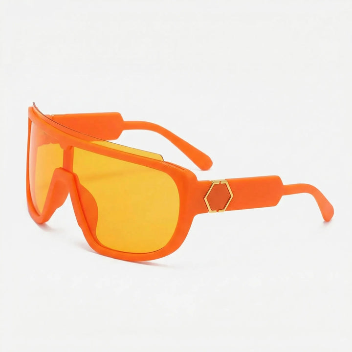 Oversized Wraparound Sunglasses - Zylara