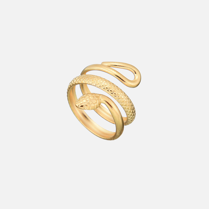 Detailed Snake Ring (Adjustable) 2