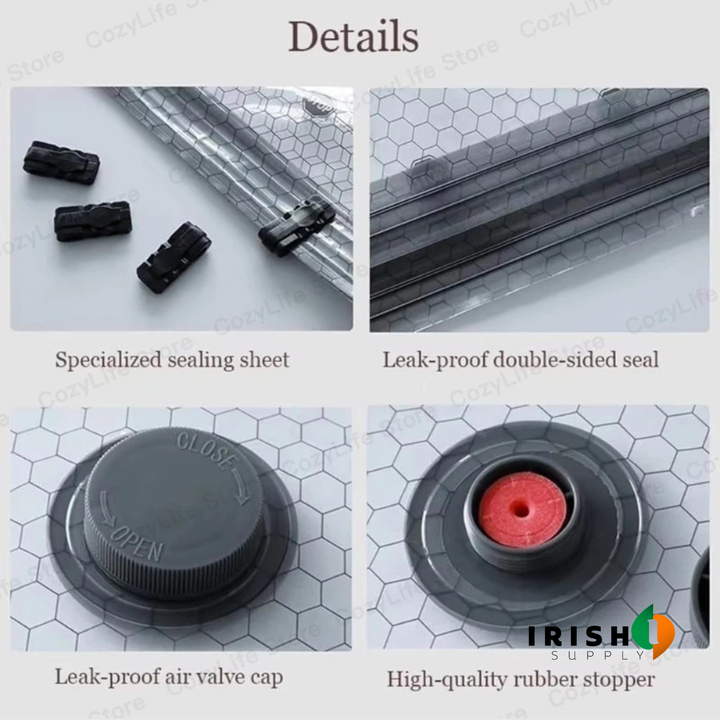 Electric Travel Vacuum Pump & Compression Bag Set 3