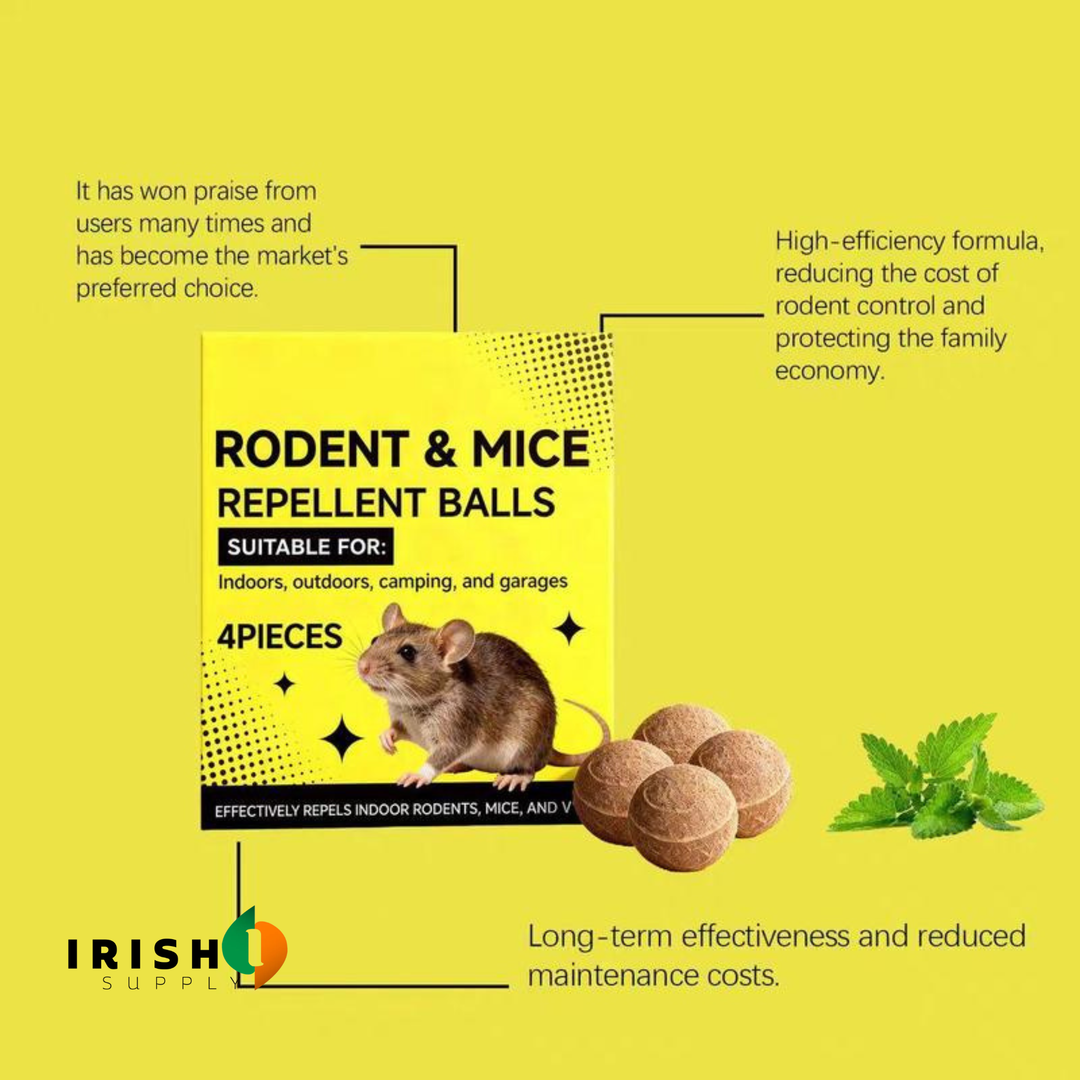 Peppermint & Cinnamon Rodent Repellent Balls, 4-Pack for Attic, Garage & Car 7