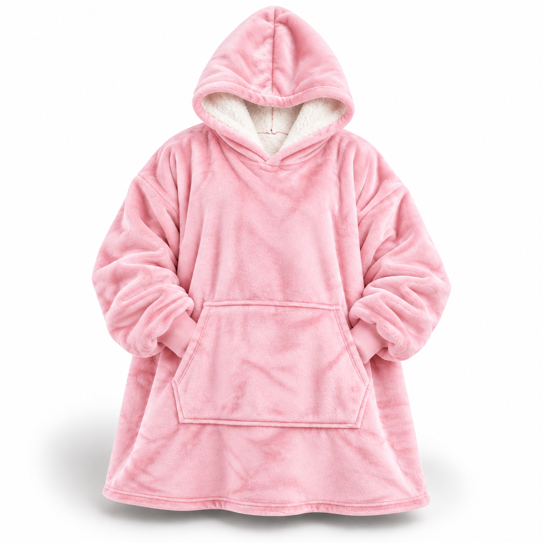 Ultra-Soft Oversized Sherpa Hoodie Blanket (with Pocket) 5