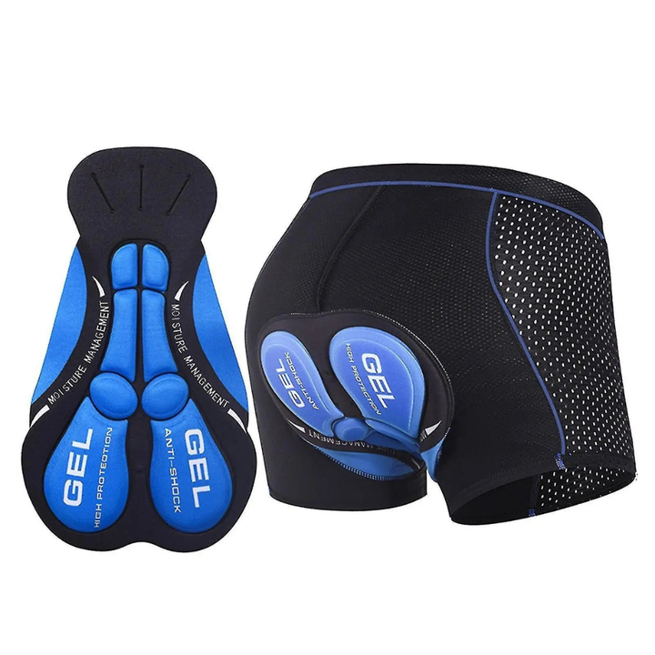 Padded Cycling Underwear – 5D Gel Cushion – Unisex 1