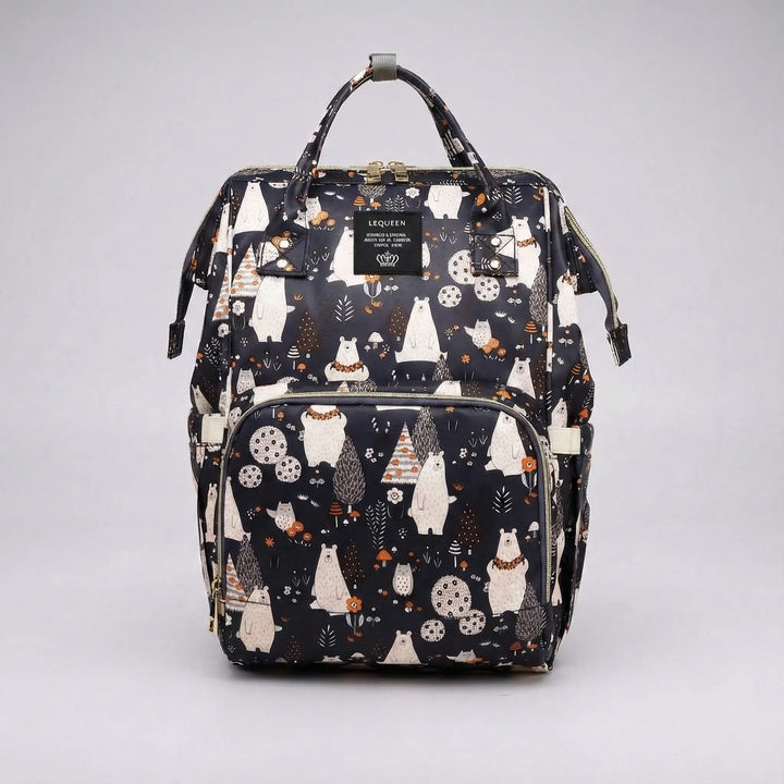Patterned Diaper Backpack - Omnipack