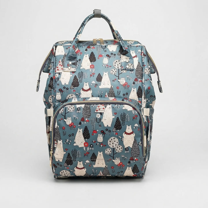 Patterned Diaper Backpack - Omnipack