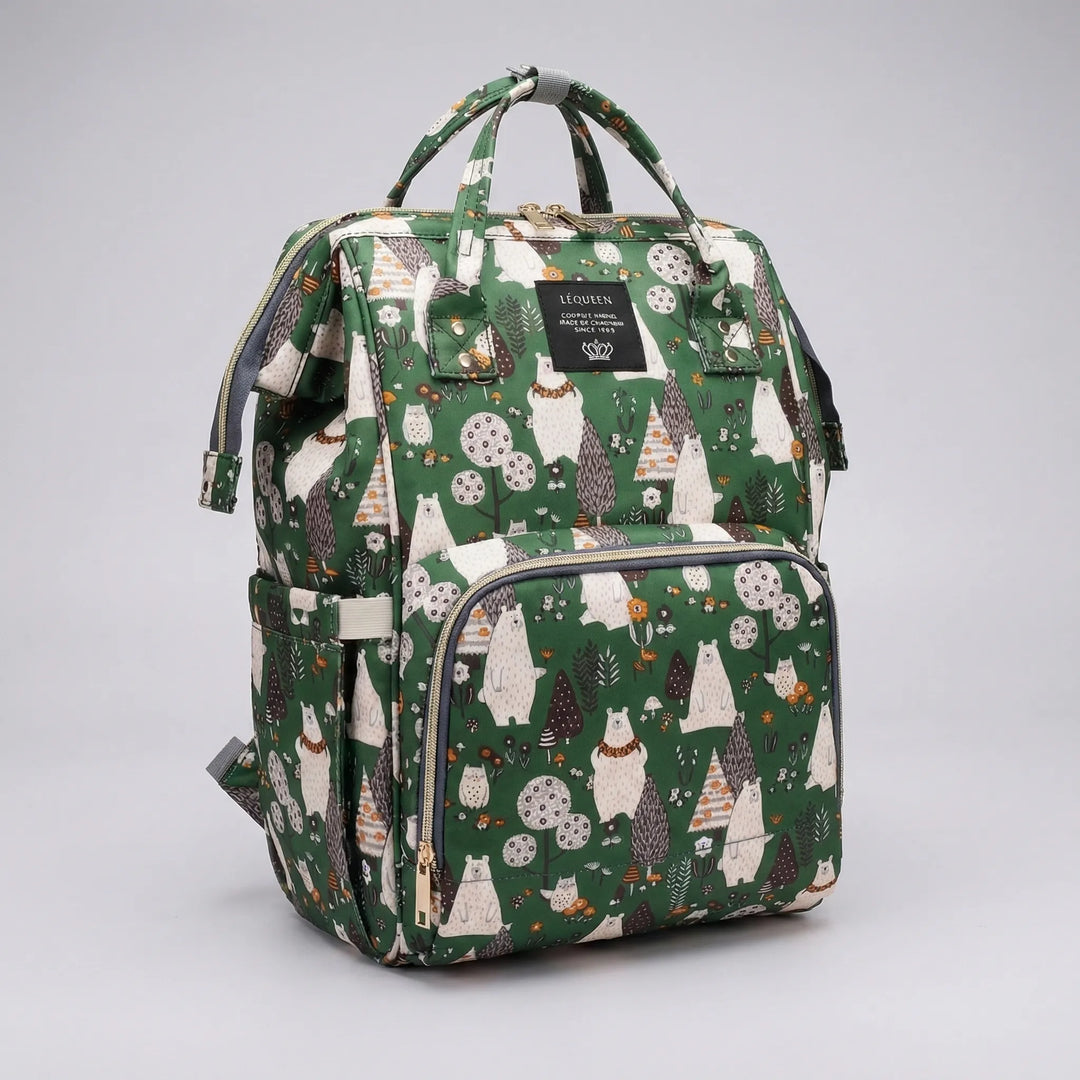 Patterned Diaper Backpack - Omnipack