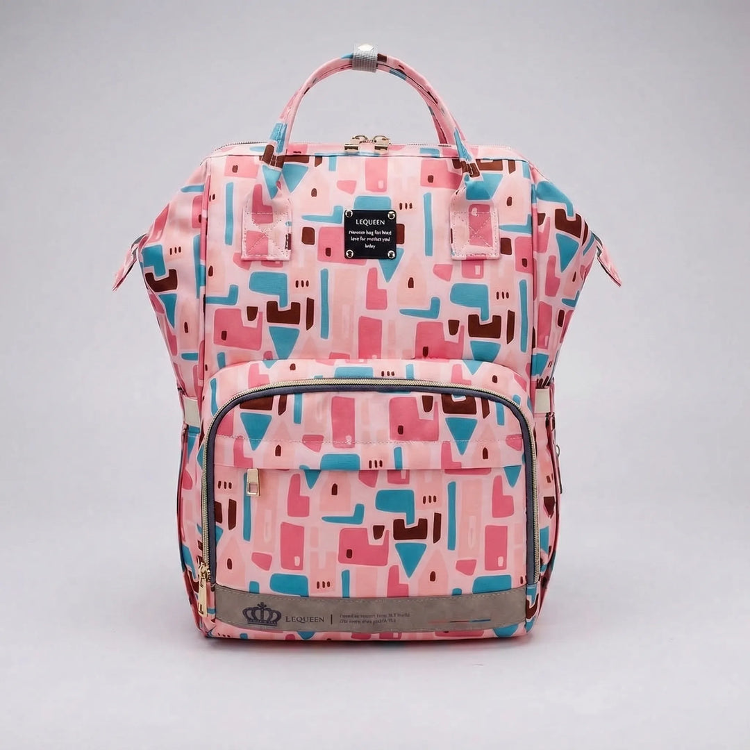 Patterned Diaper Backpack - Omnipack