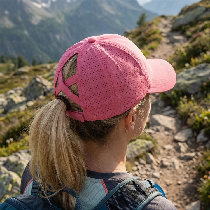 Perforated Activewear Sports Cap - Ventix