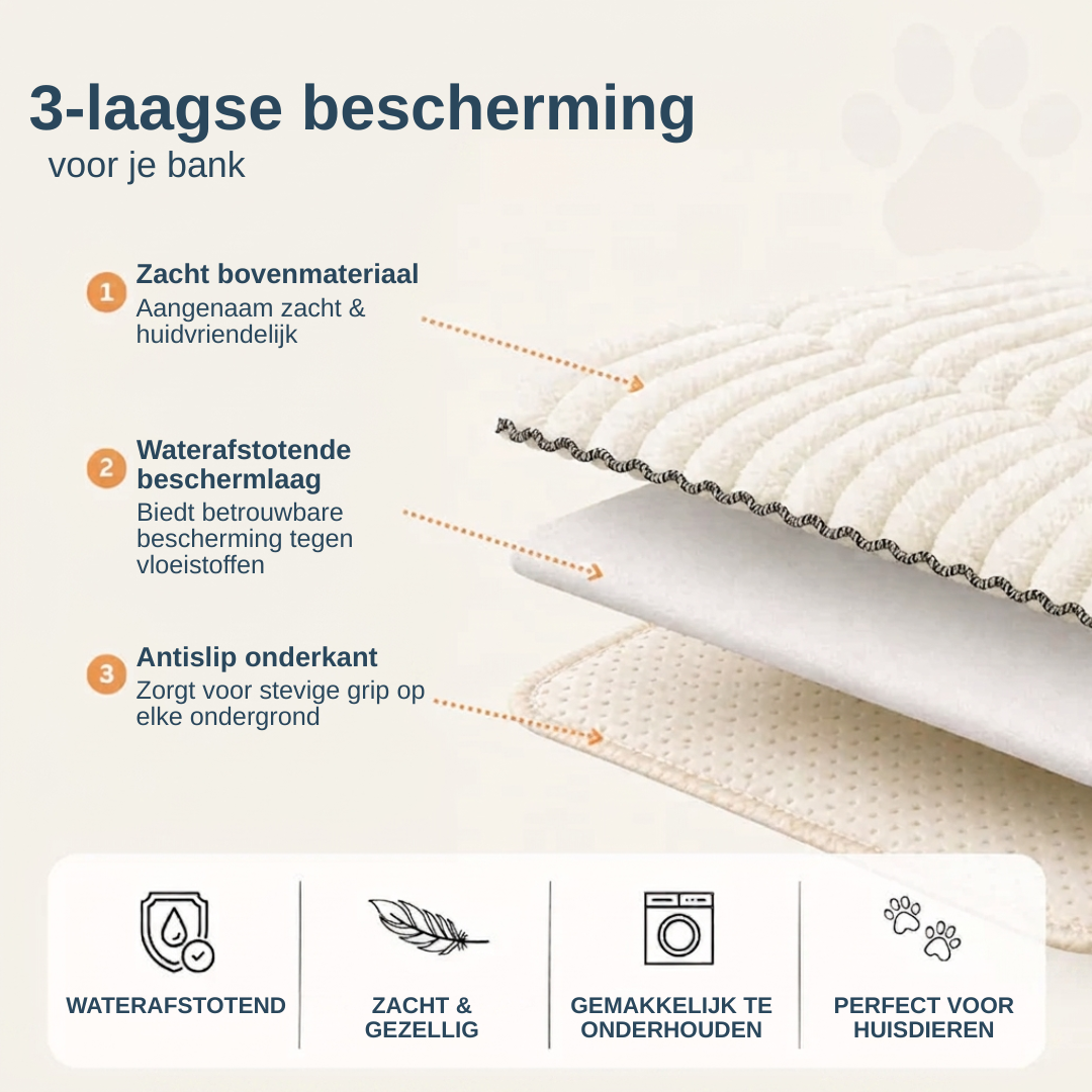 Brittany Sofa Protector — Water-Resistant Blanket for Dogs & Cats 7