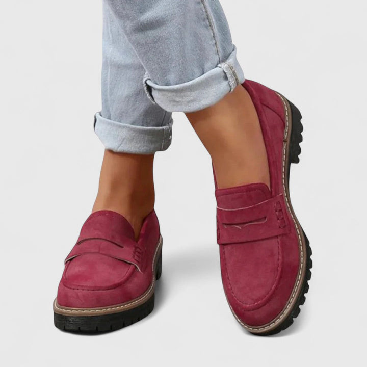 Platform Penny Loafers with Chunky Lug Sole 2