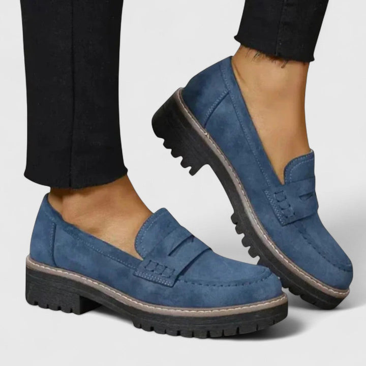 Platform Penny Loafers with Chunky Lug Sole 4