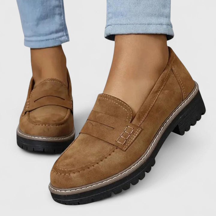 Platform Penny Loafers with Chunky Lug Sole 5