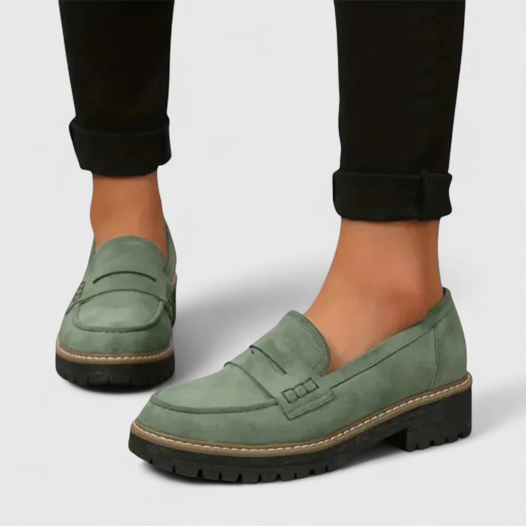 Platform Penny Loafers with Chunky Lug Sole 6