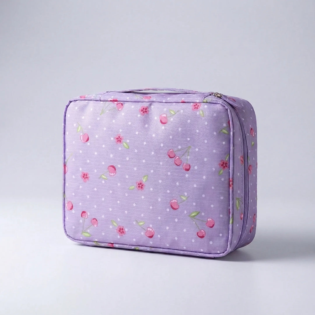 Polka Dot Cosmetic Bag - Sortina