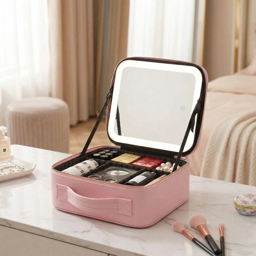 Portable Lighted Makeup Case - Lumicase