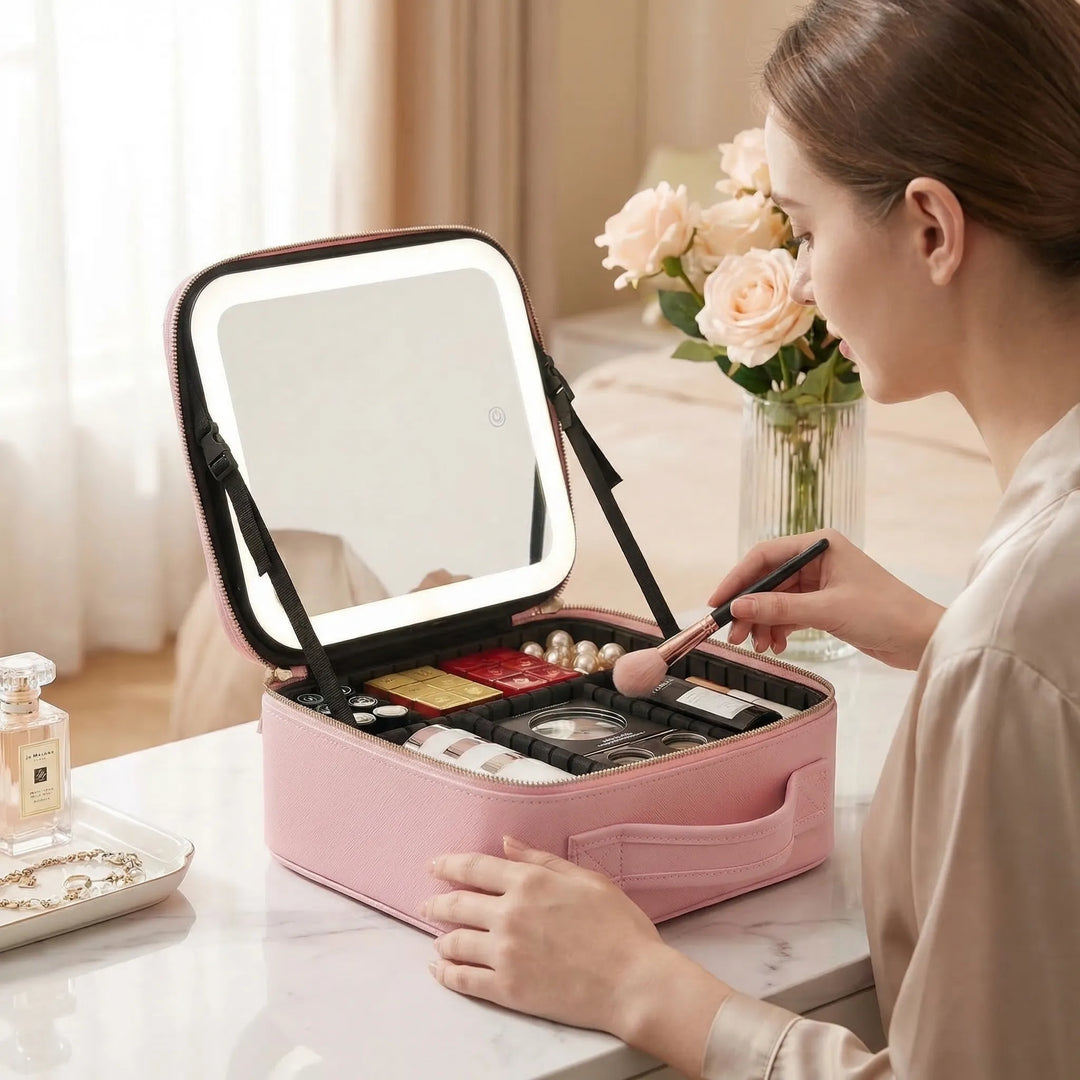 Portable Lighted Makeup Case - Lumicase