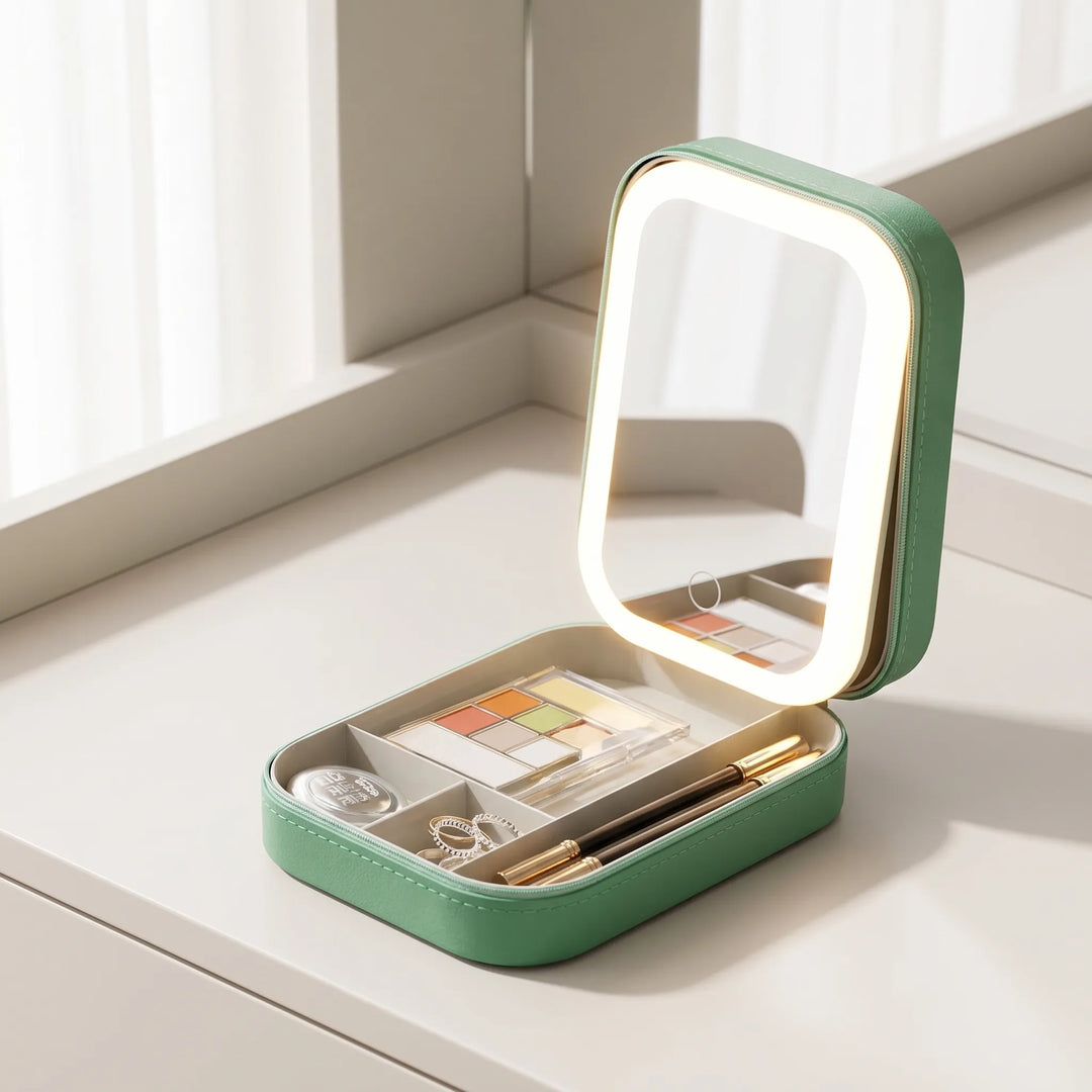 Portable Lighted Makeup Case - Lumivolt