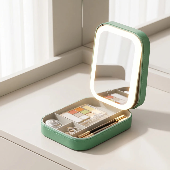 Portable Lighted Makeup Case - Lumivolt