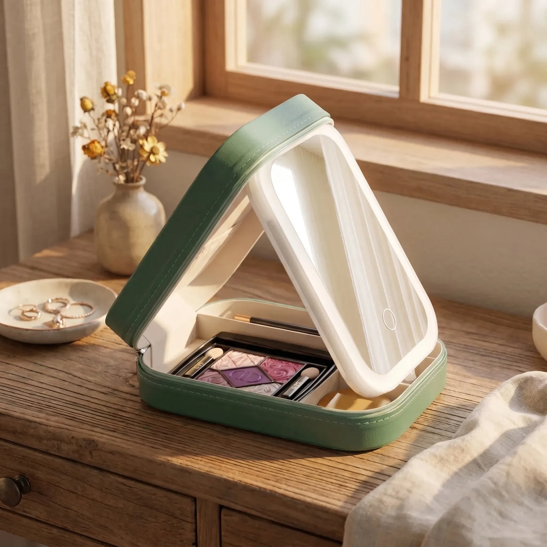 Portable Lighted Makeup Case - Lumivolt