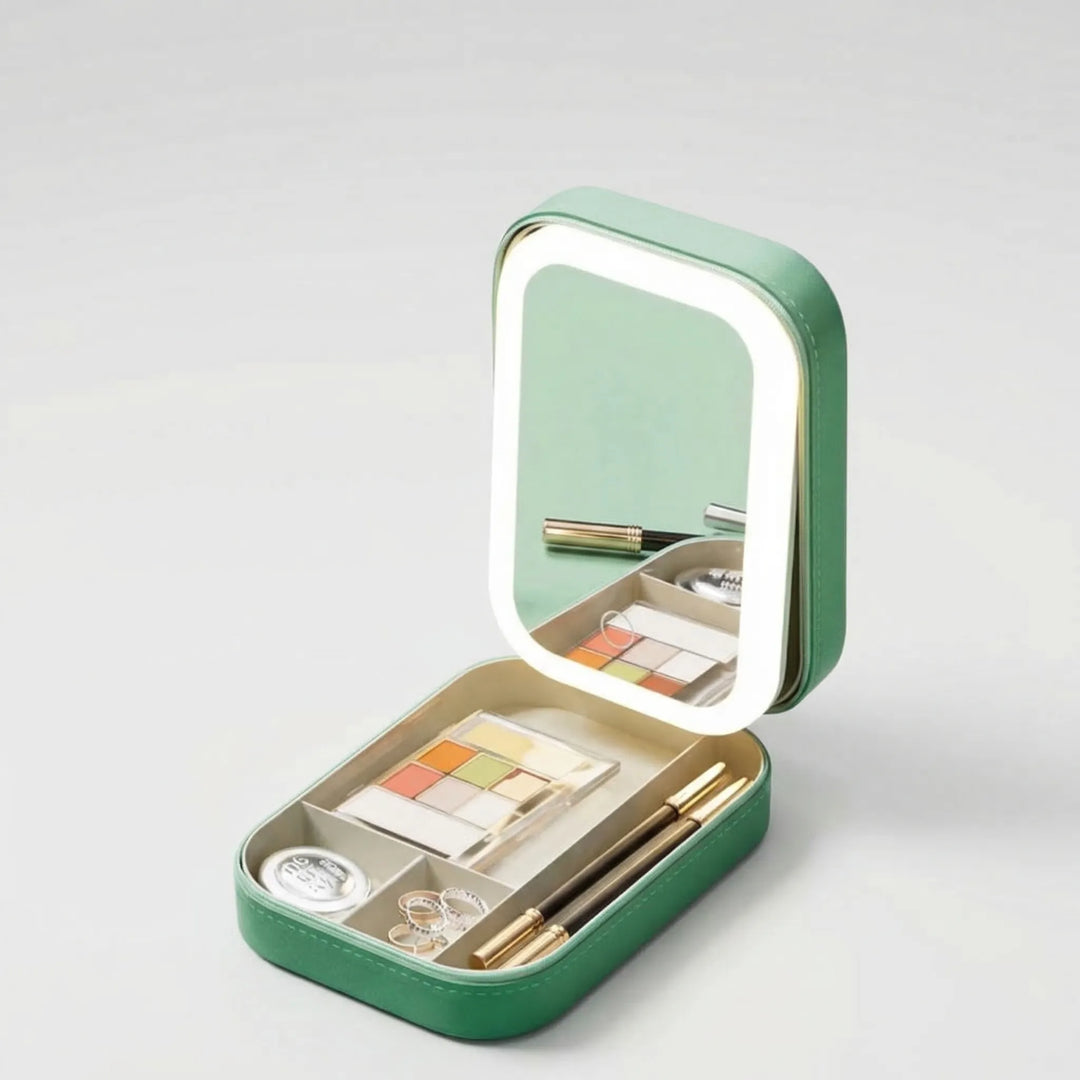 Portable Lighted Makeup Case - Lumivolt