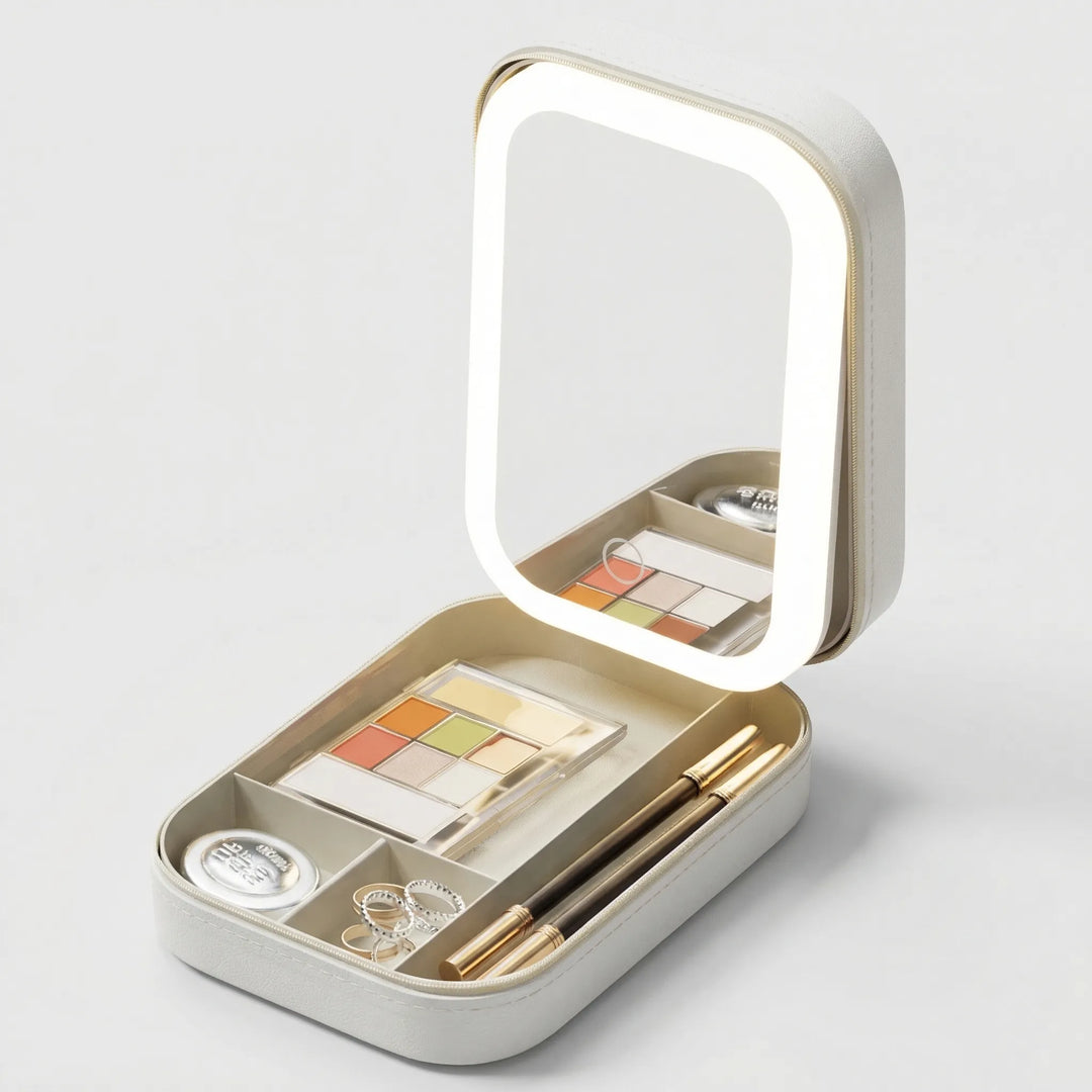 Portable Lighted Makeup Case - Lumivolt