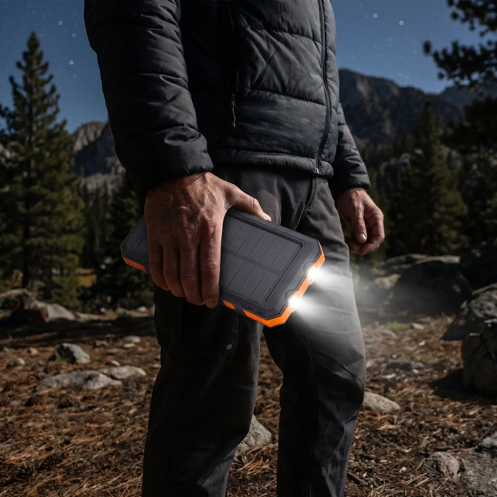 Portable Solar Power Bank - Solvix