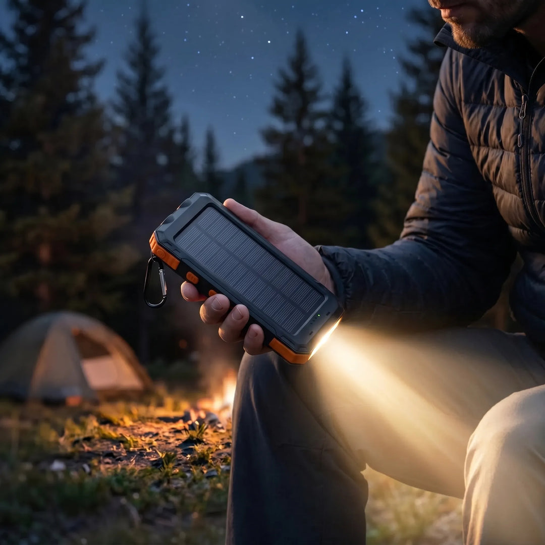 Portable Solar Power Bank - Solvix