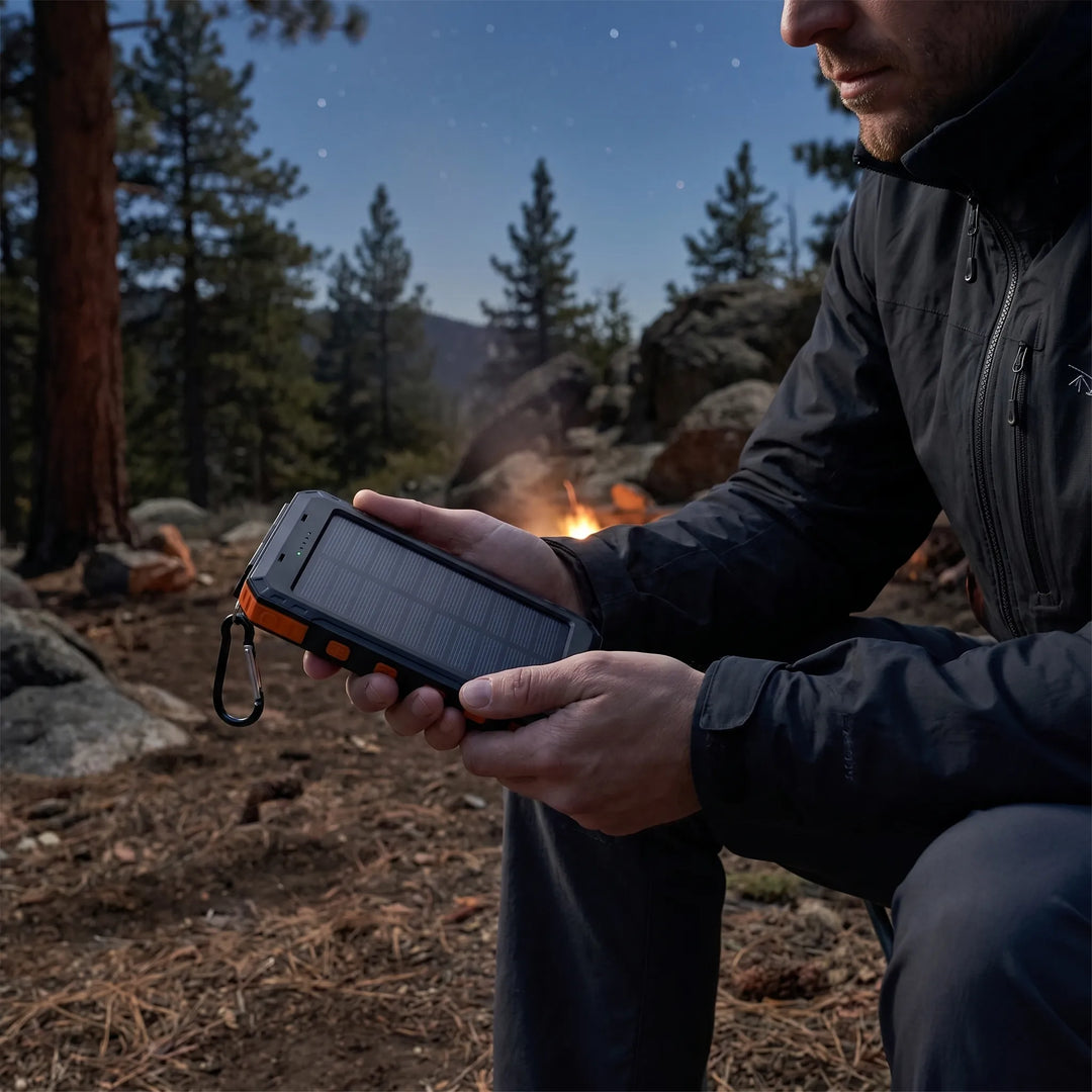 Portable Solar Power Bank - Solvix