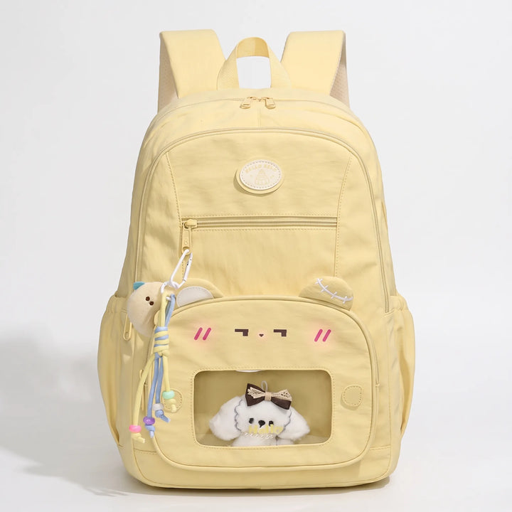 Preppy Style Backpack - VisiTote