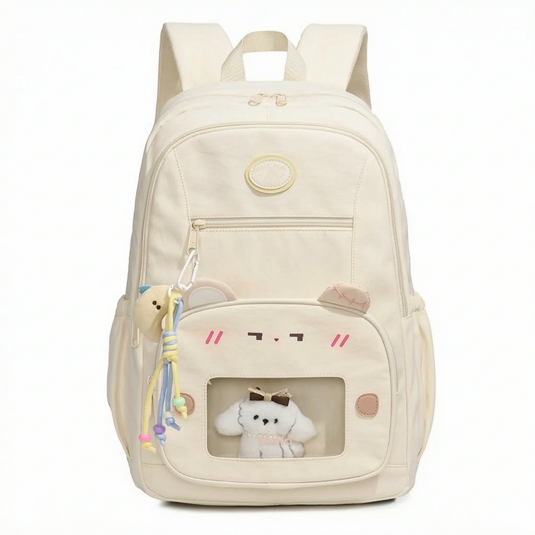 Preppy Style Backpack - VisiTote