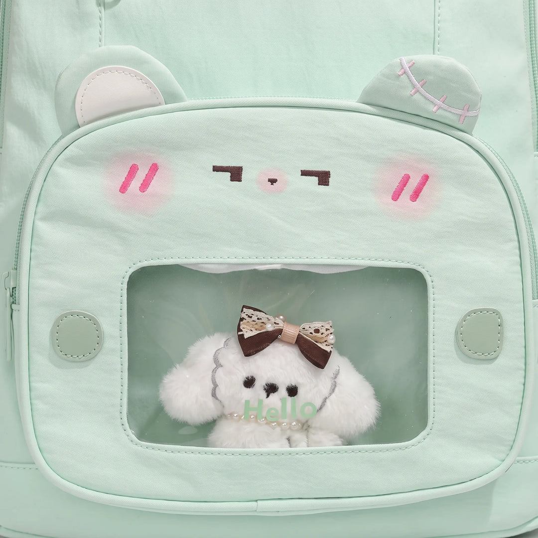 Preppy Style Backpack - VisiTote
