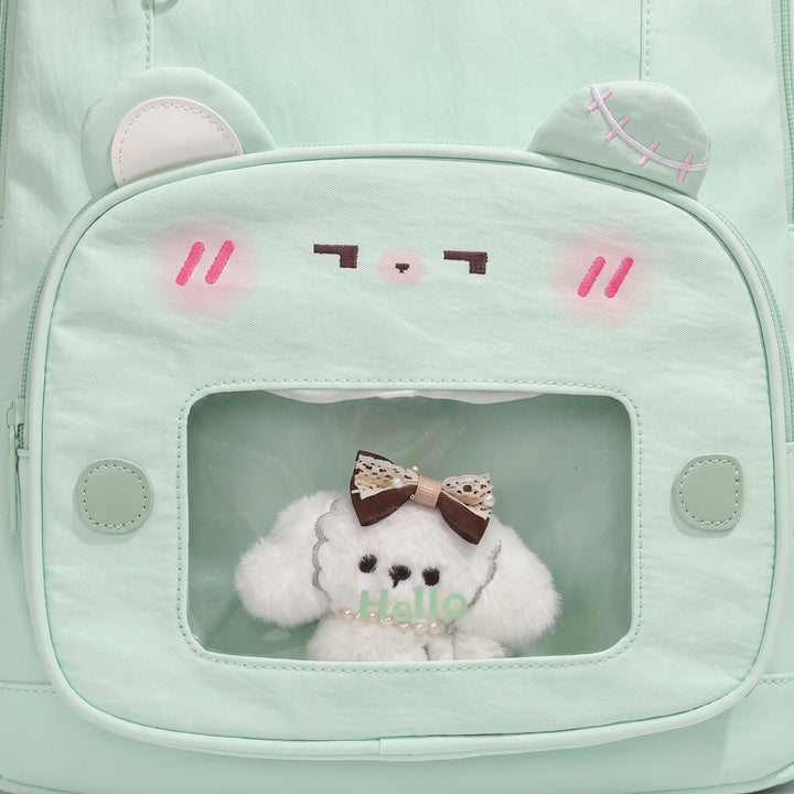 Preppy Style Backpack - VisiTote