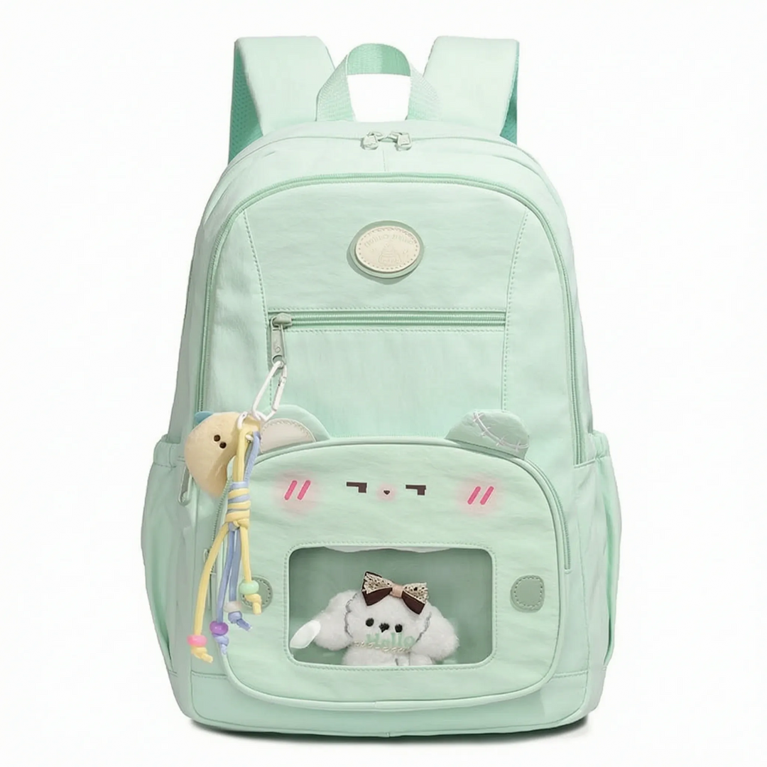 Preppy Style Backpack - VisiTote