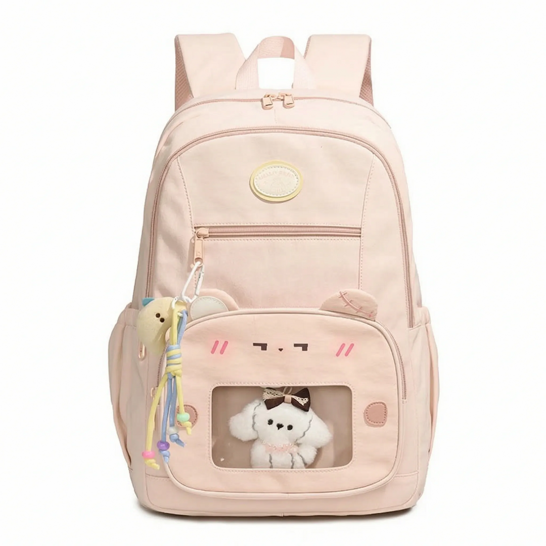 Preppy Style Backpack - VisiTote