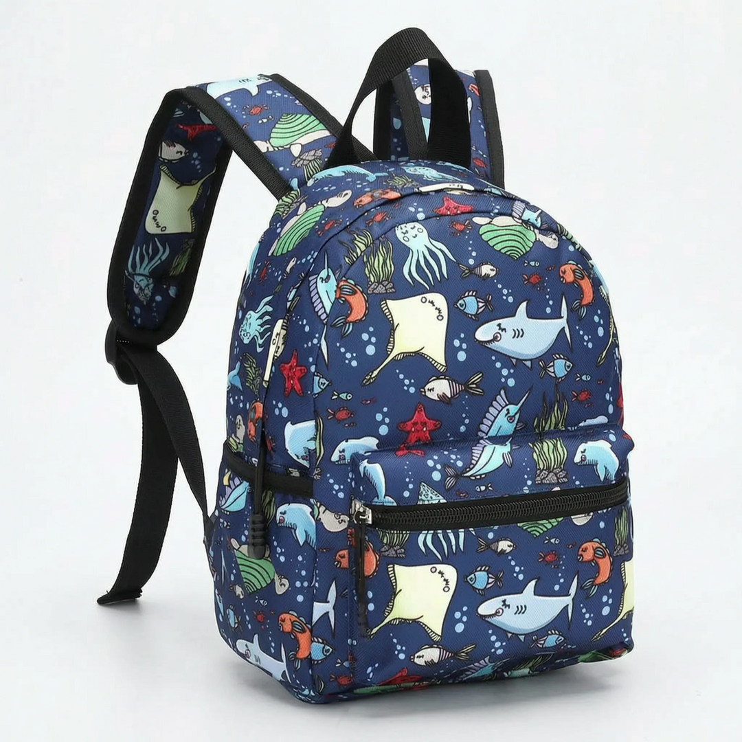 Printed Kids Backpack - Kiddipak