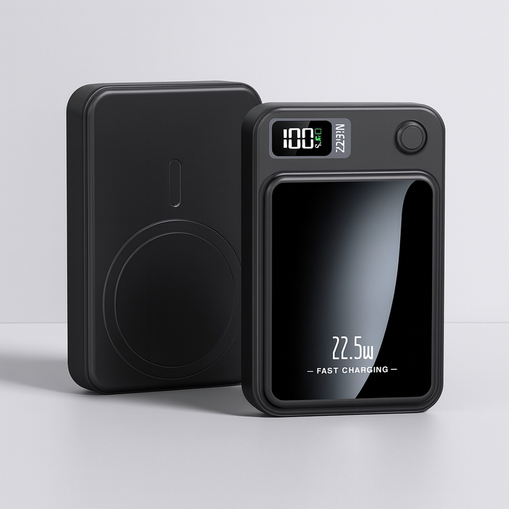 Portable 20000mAh Power Bank with 22.5W Fast Charging and Wireless Charging 1