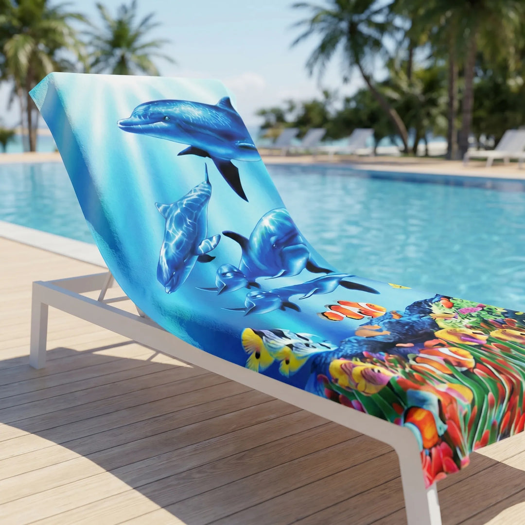 Lightweight Quick-Dry Beach Towel - Flaminga