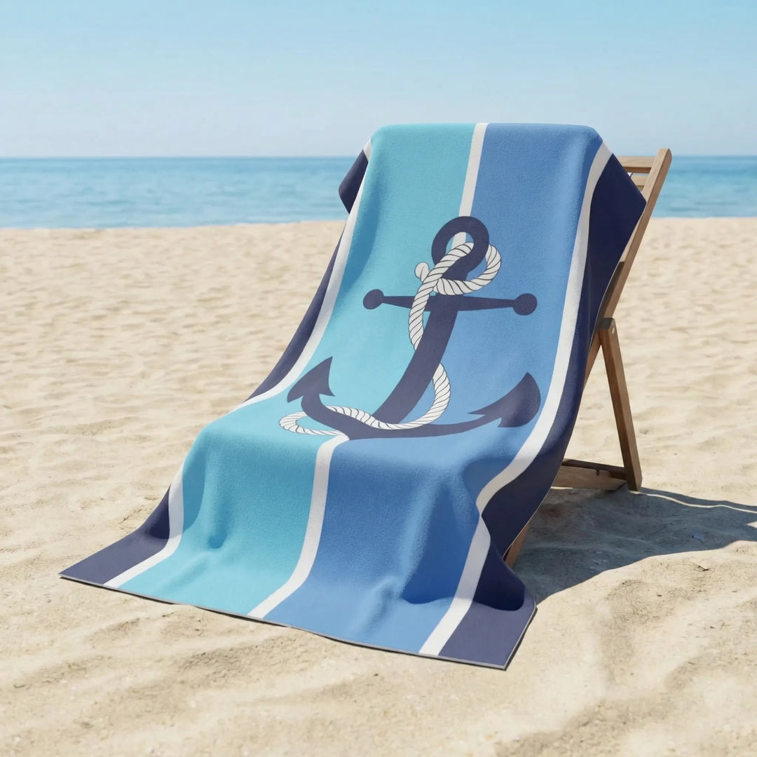 Lightweight Quick-Dry Beach Towel - Flaminga