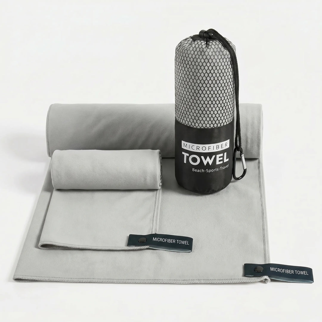 Compact Quick-Dry Travel Towel Set - Dryvorr