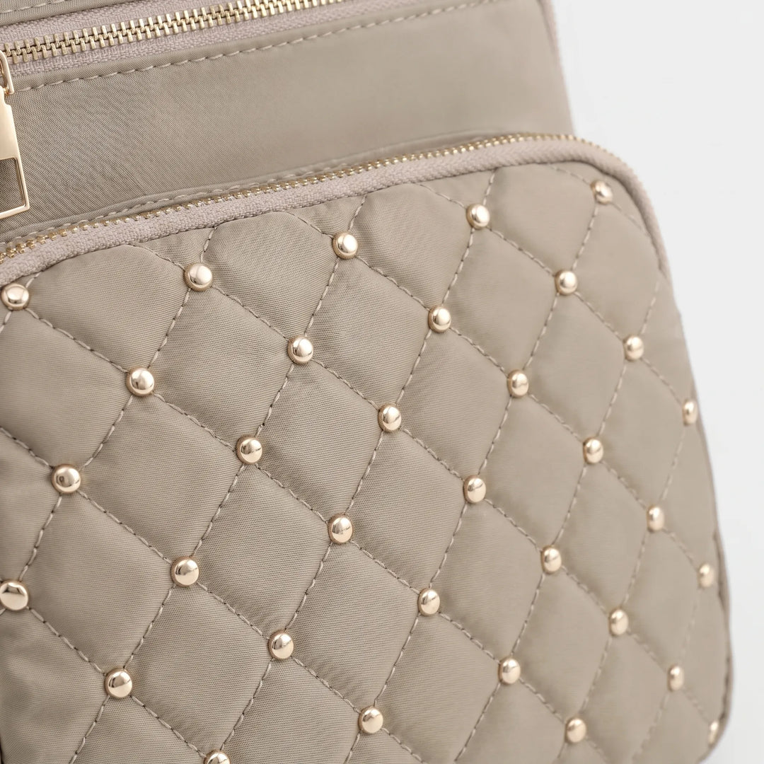 Quilted Front Commuter Backpack - Lumipack