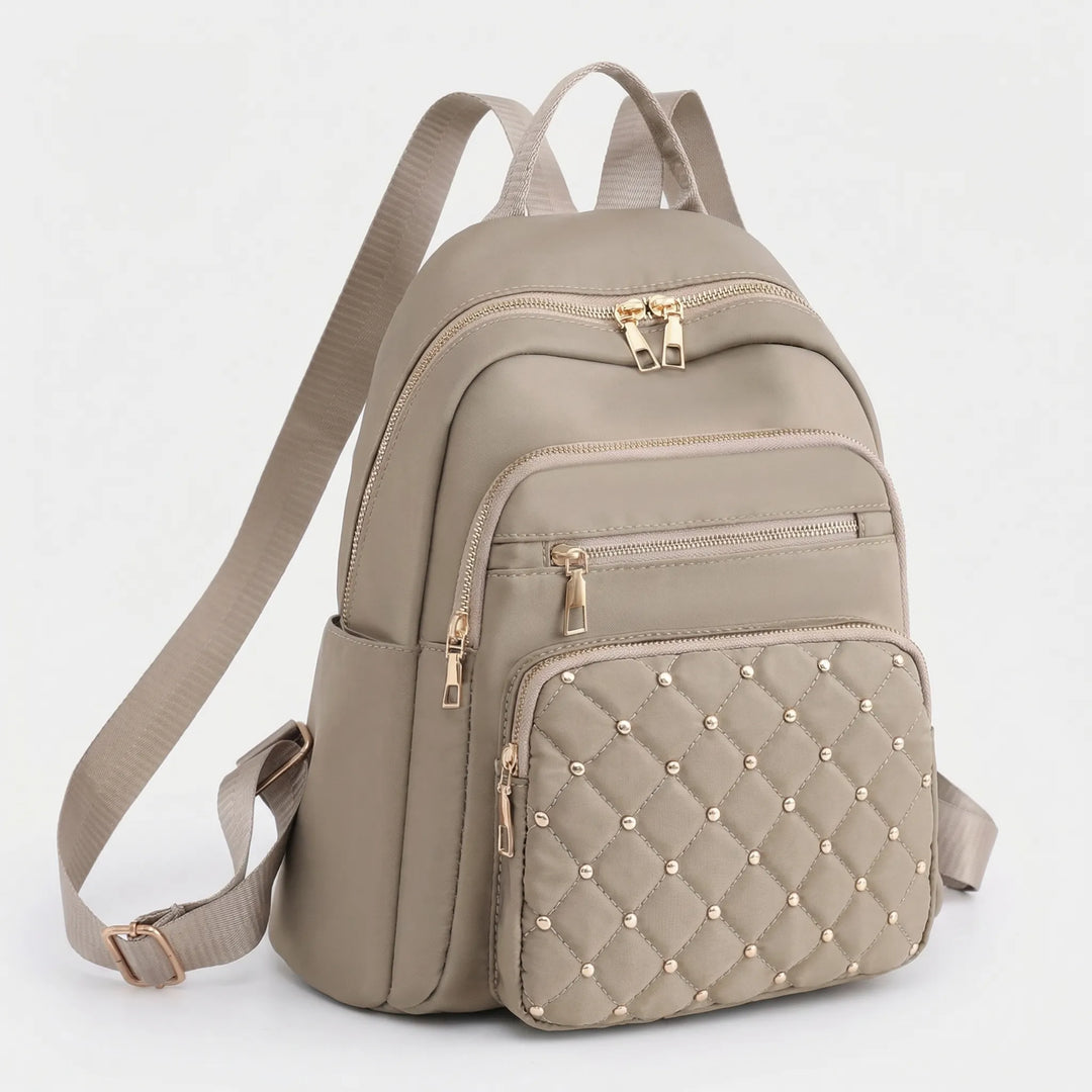 Quilted Front Commuter Backpack - Lumipack