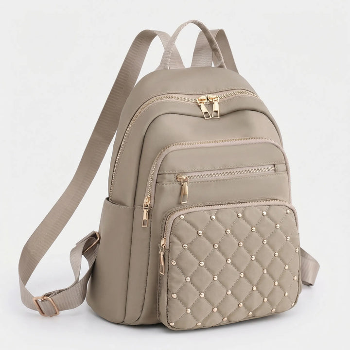 Quilted Front Commuter Backpack - Lumipack