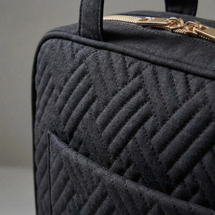 Quilted Travel Toiletry Bag - Quiltia