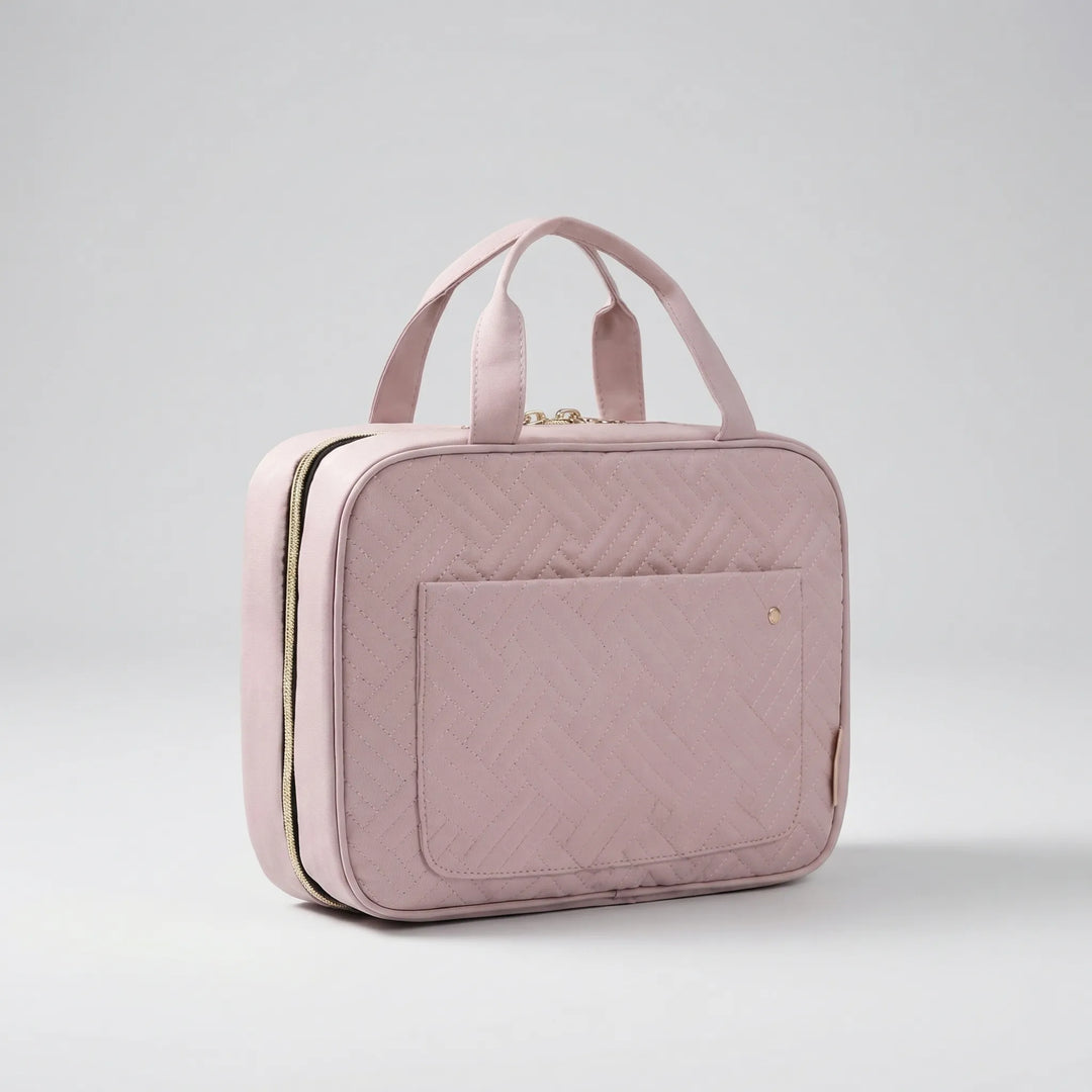 Quilted Travel Toiletry Bag - Quiltia