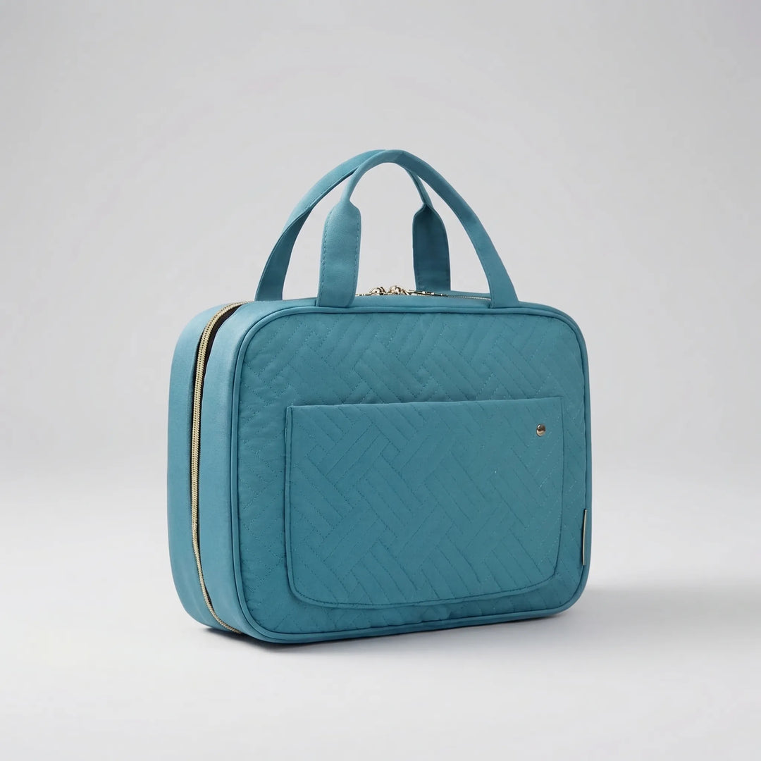 Quilted Travel Toiletry Bag - Quiltia