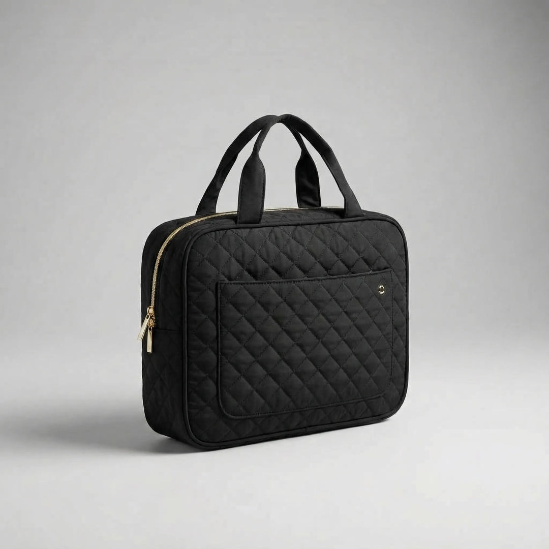 Quilted Travel Toiletry Bag - Quiltia