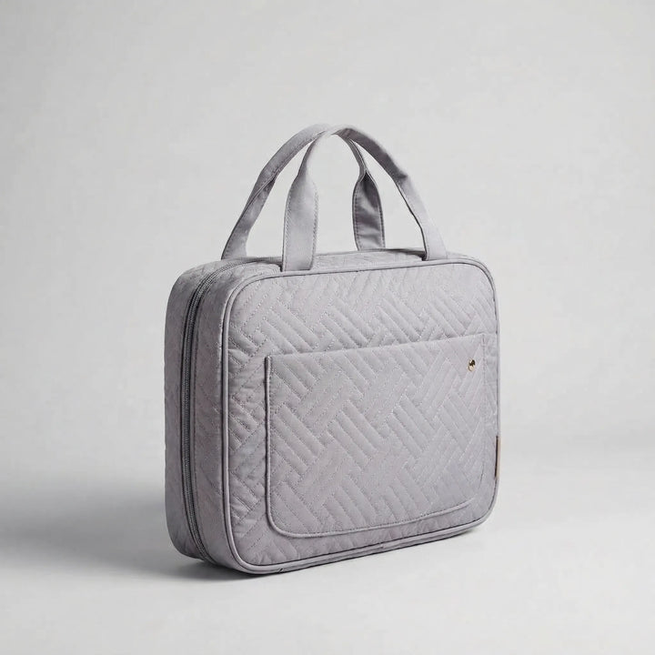 Quilted Travel Toiletry Bag - Quiltia